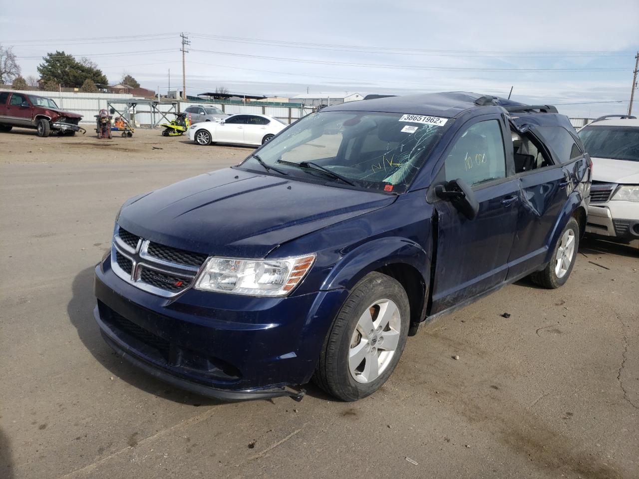 Photo 2 from auction – 2018 DODGE JOURNEY SE with VIN 3C4PDCAB1JT507806