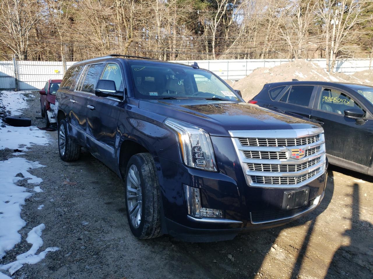 CADILLAC ESCALADE E 2020 with VIN 1GYS4JKJ7LR177132 - Photo from auction