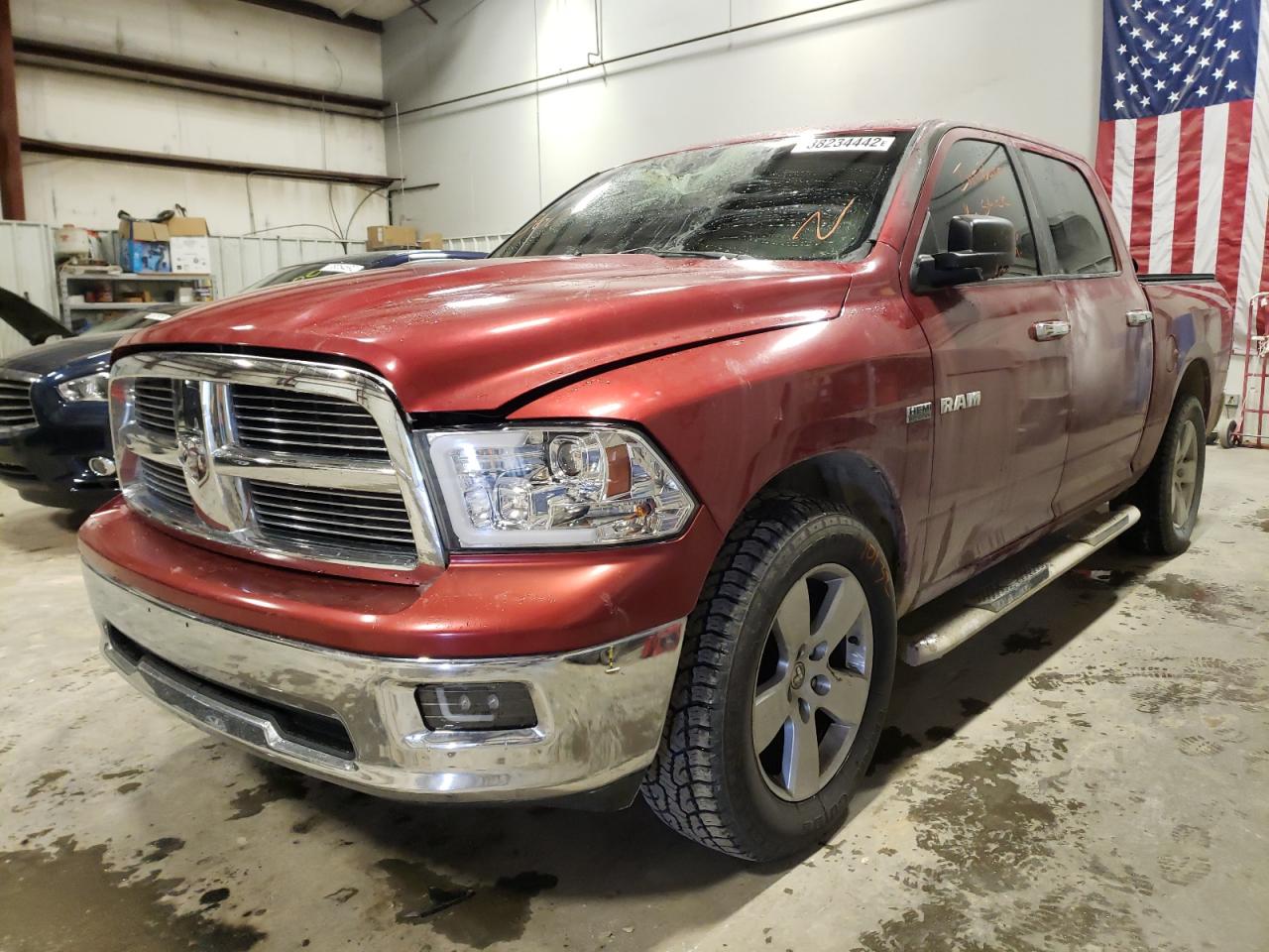 Photo 2 from auction – 2009 DODGE RAM 1500 with VIN 1D3HB13T29J502726