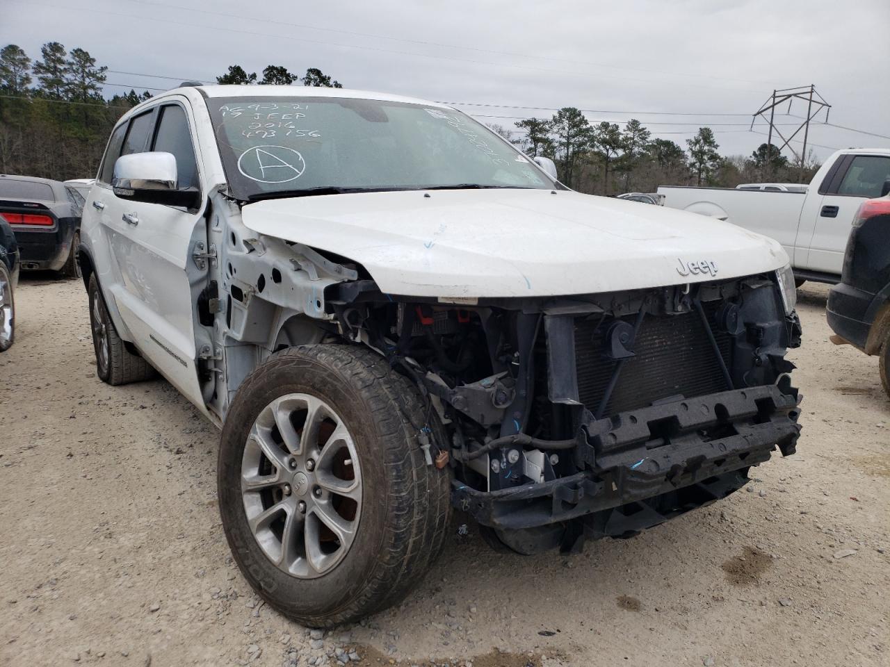 JEEP GRAND CHER 2016 with VIN 1C4RJEBG9GC473156 - Photo from auction