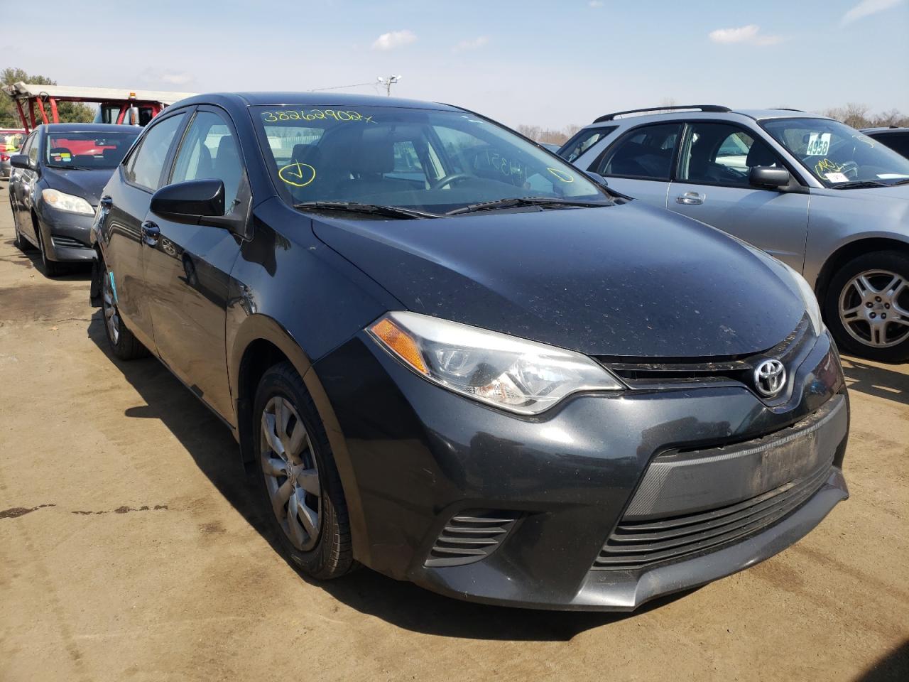 TOYOTA COROLLA L 2014 with VIN 2T1BURHE2EC162601 - Photo from auction