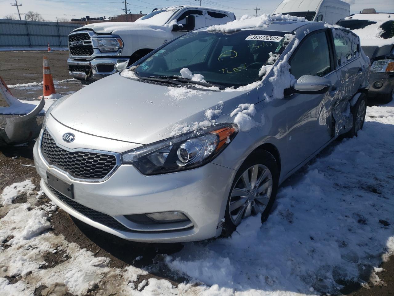 Photo 2 from auction – 2015 KIA FORTE EX with VIN KNAFX5A89F5362781