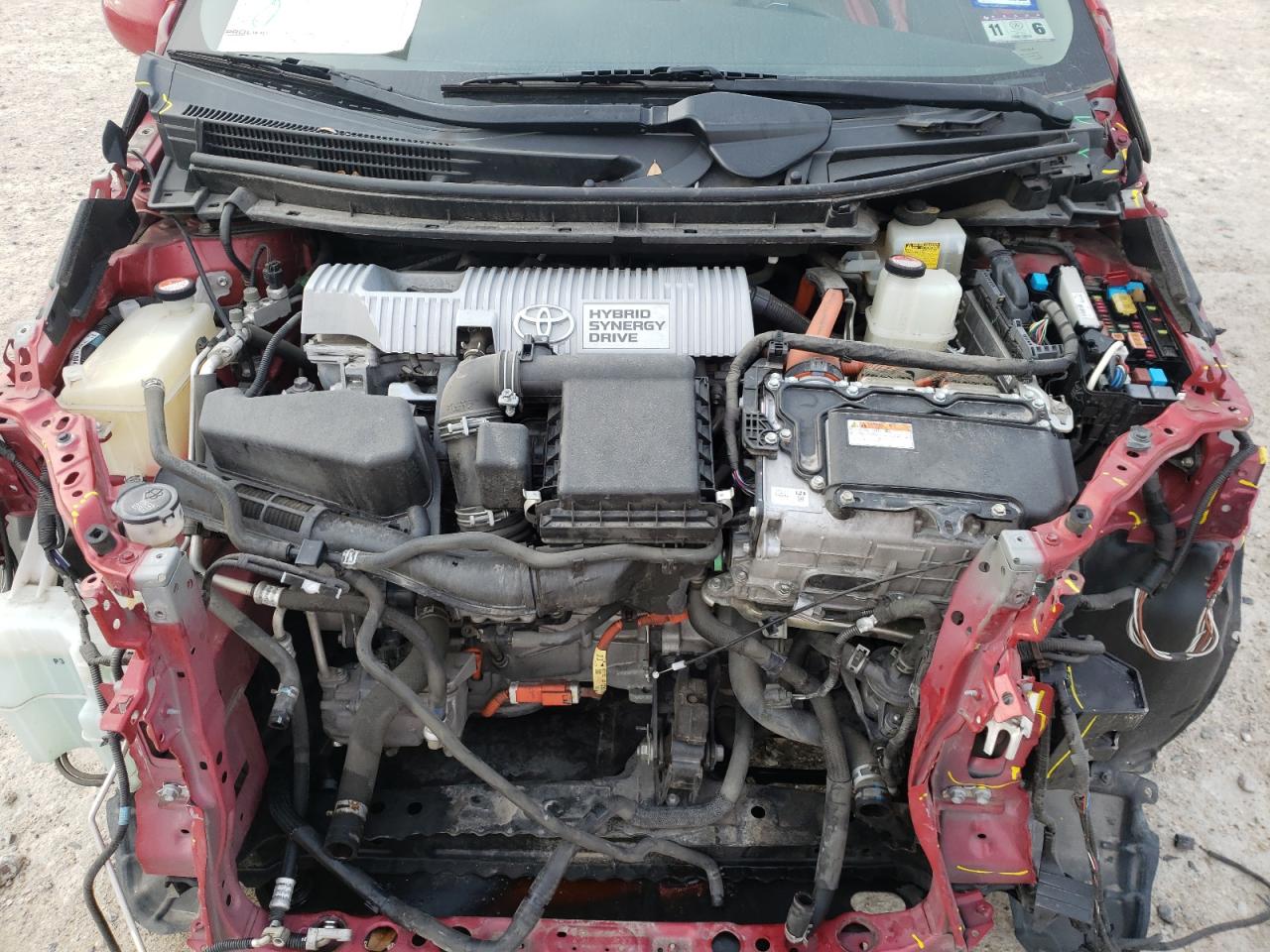 Photo 7 from auction – 2015 TOYOTA PRIUS with VIN JTDKN3DU7F0414698