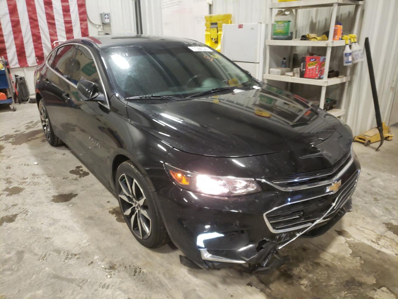 CHEVROLET MALIBU LT 2018 with VIN 1G1ZD5ST5JF260076 - Photo from auction