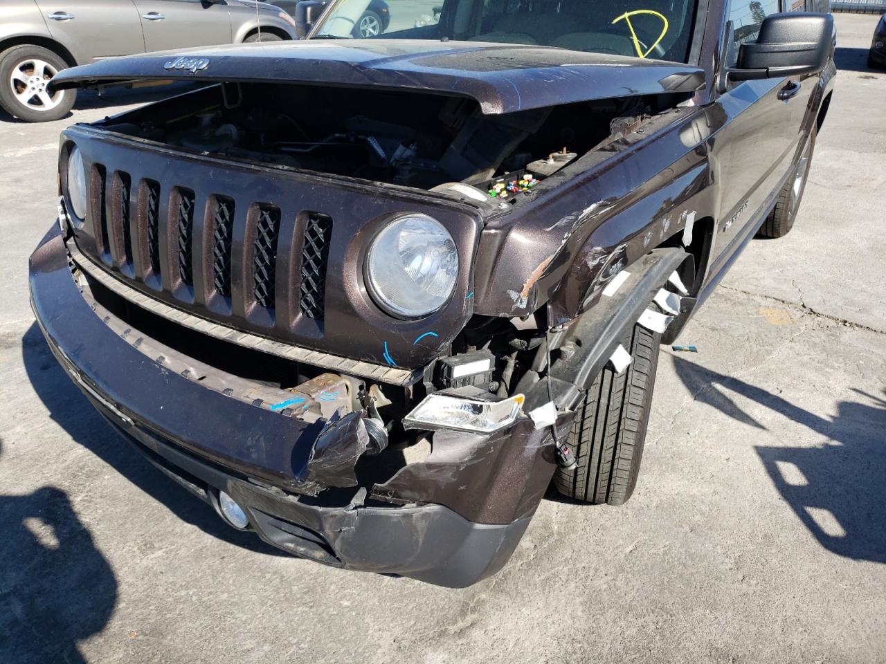 Photo 9 from auction – 2014 JEEP PATRIOT LA with VIN 1C4NJPFA1ED814086