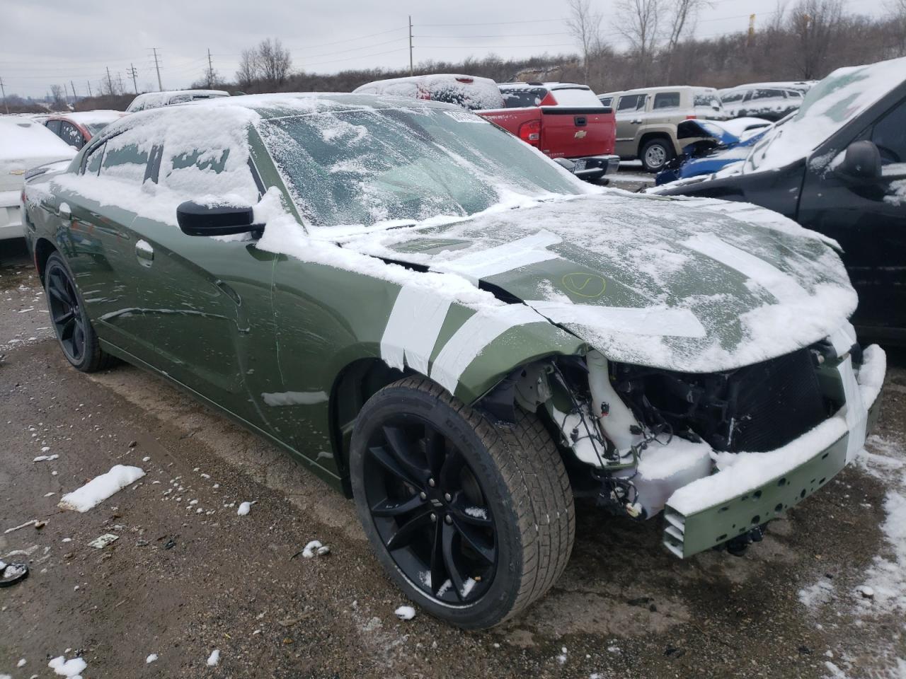 Photo 1 from auction – 2018 DODGE CHARGER SX with VIN 2C3CDXHG9JH167616