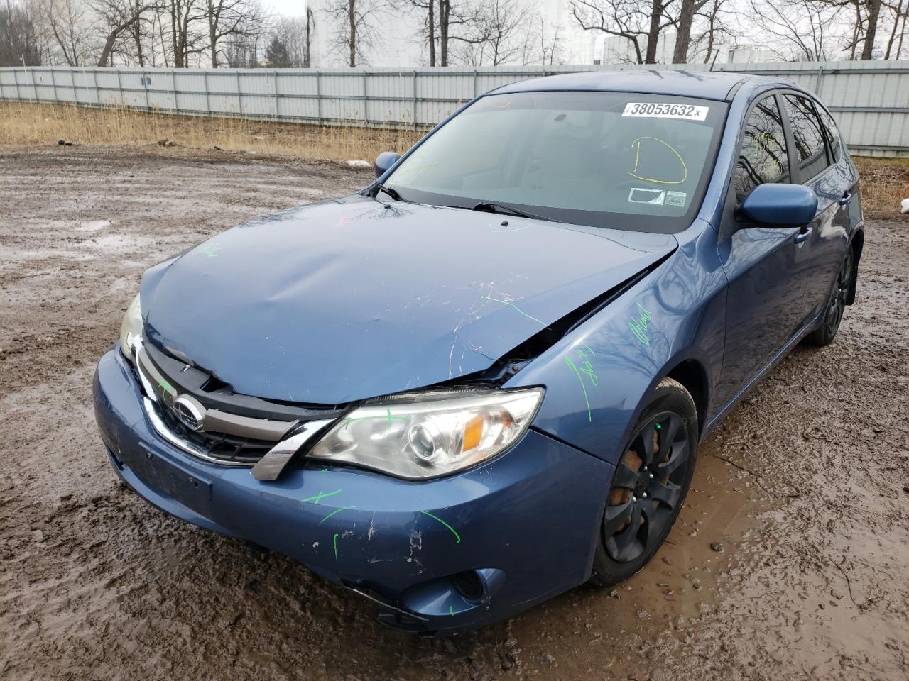 Photo 2 from auction – 2009 SUBARU IMPREZA with VIN JF1GH61649H827422