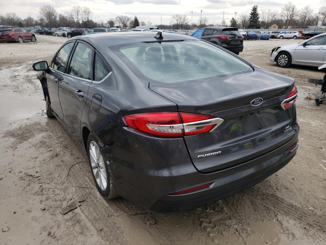 Photo 3 from auction – 2019 FORD FUSION SE with VIN 3FA6P0LU3KR100624
