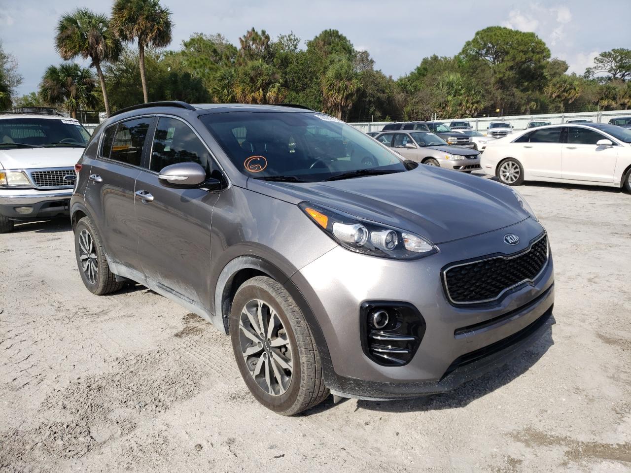 KIA SPORTAGE E 2018 with VIN KNDPN3AC6J7421322 - Photo from auction