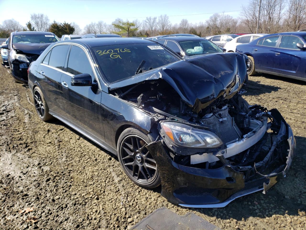 MERCEDES-BENZ E 350 4MAT 2014 with VIN WDDHF8JB1EA895599 - Photo from auction