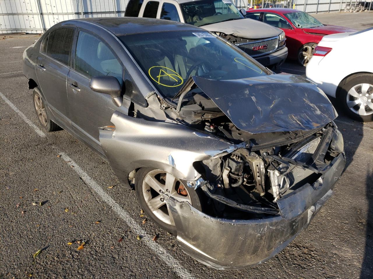 Photo 1 from auction – 2008 HONDA CIVIC EX with VIN 2HGFA16858H304492
