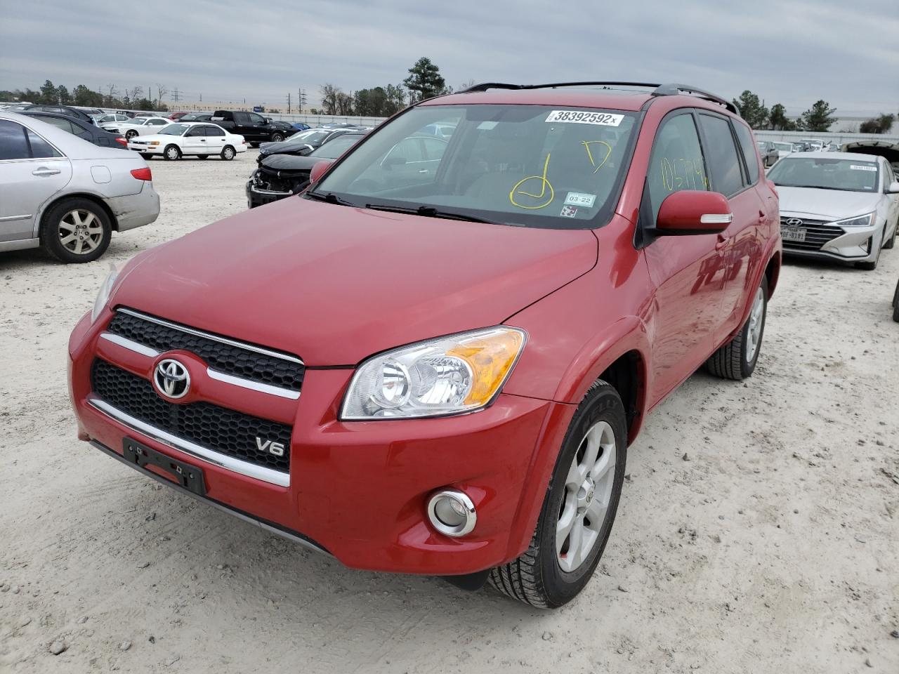 Photo 2 from auction – 2012 TOYOTA RAV4 LIMIT with VIN 2T3DK4DV5CW066293