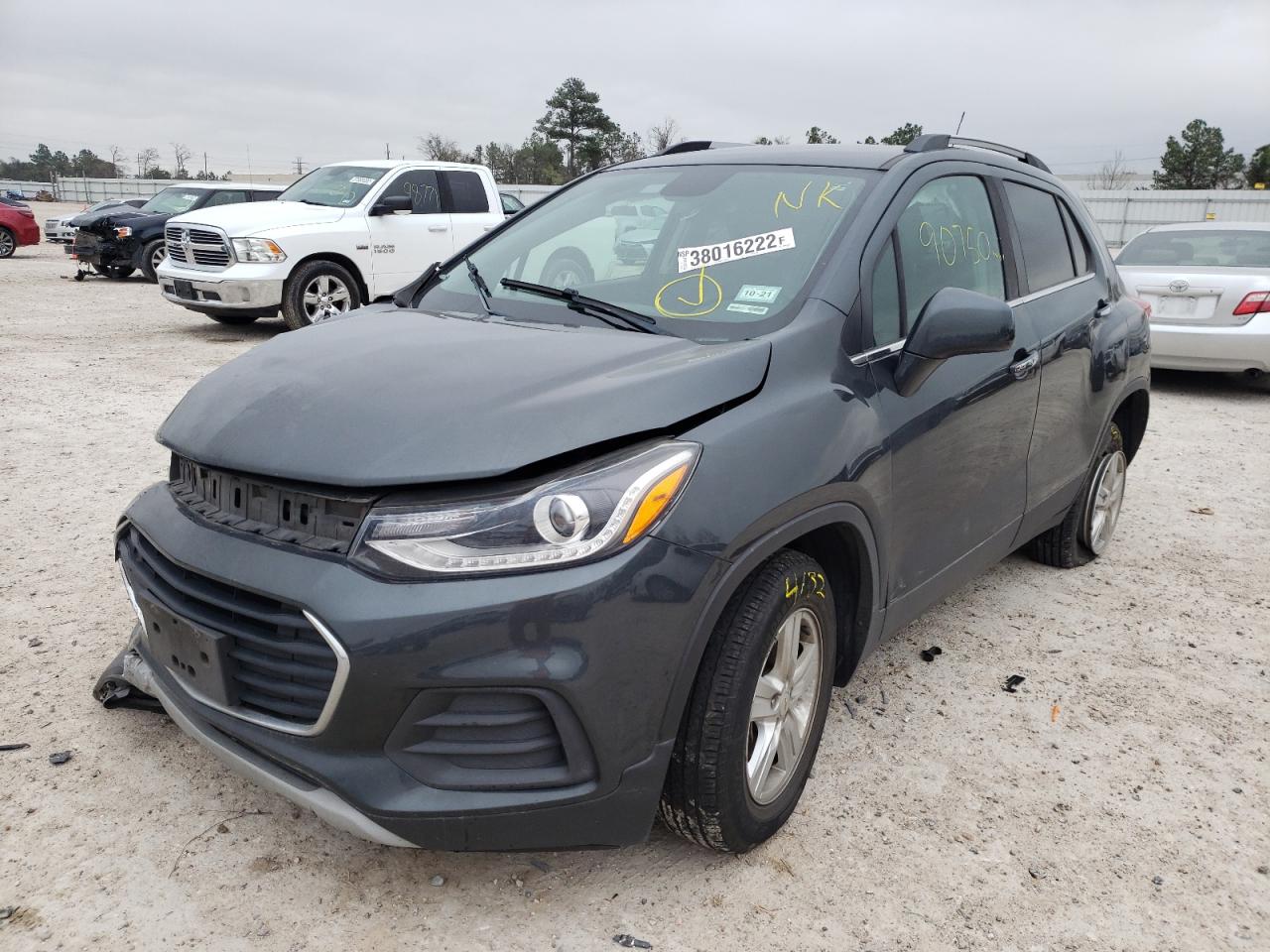Photo 2 from auction – 2018 CHEVROLET TRAX 1LT with VIN KL7CJPSB4JB714363
