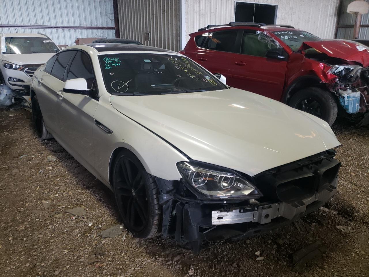 BMW 650 I GRAN 2015 with VIN WBA6B2C55FD799084 - Photo from auction