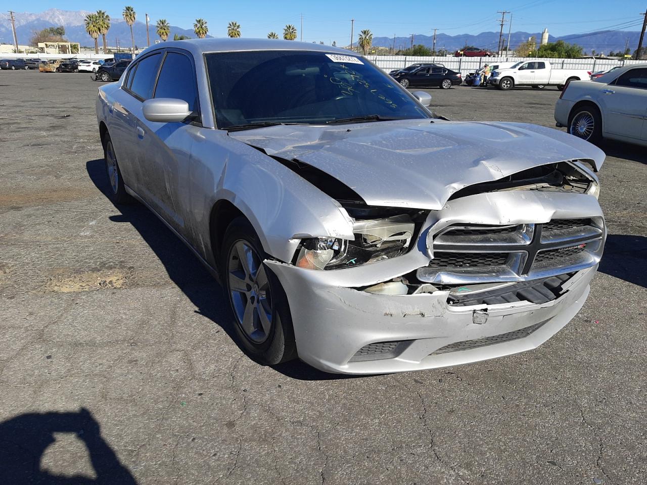 DODGE CHARGER SE 2012 with VIN 2C3CDXBG9CH298301 - Photo from auction