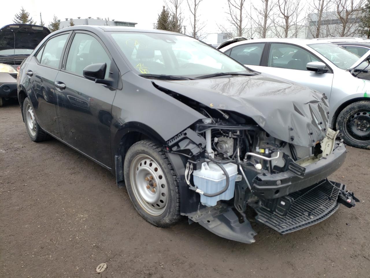 TOYOTA COROLLA L 2019 with VIN 2T1BURHE4KC217304 - Photo from auction