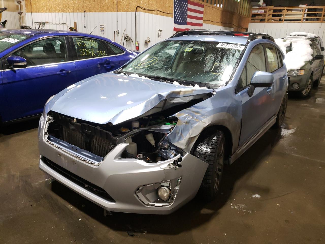 Photo 2 from auction – 2012 SUBARU IMPREZA SP with VIN JF1GPAL60CG241204