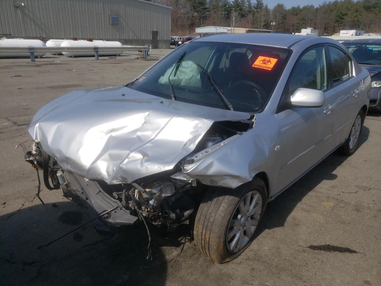 Photo 2 from auction – 2008 MAZDA 3 I with VIN JM1BK12G581786127
