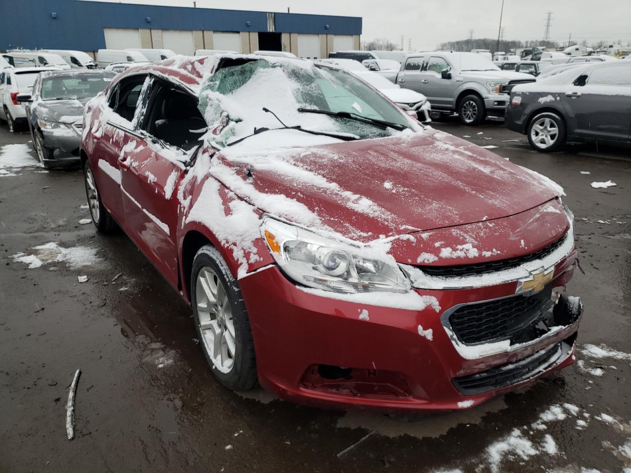 CHEVROLET MALIBU 1LT 2014 with VIN 1G11C5SL9EF168569 - Photo from auction