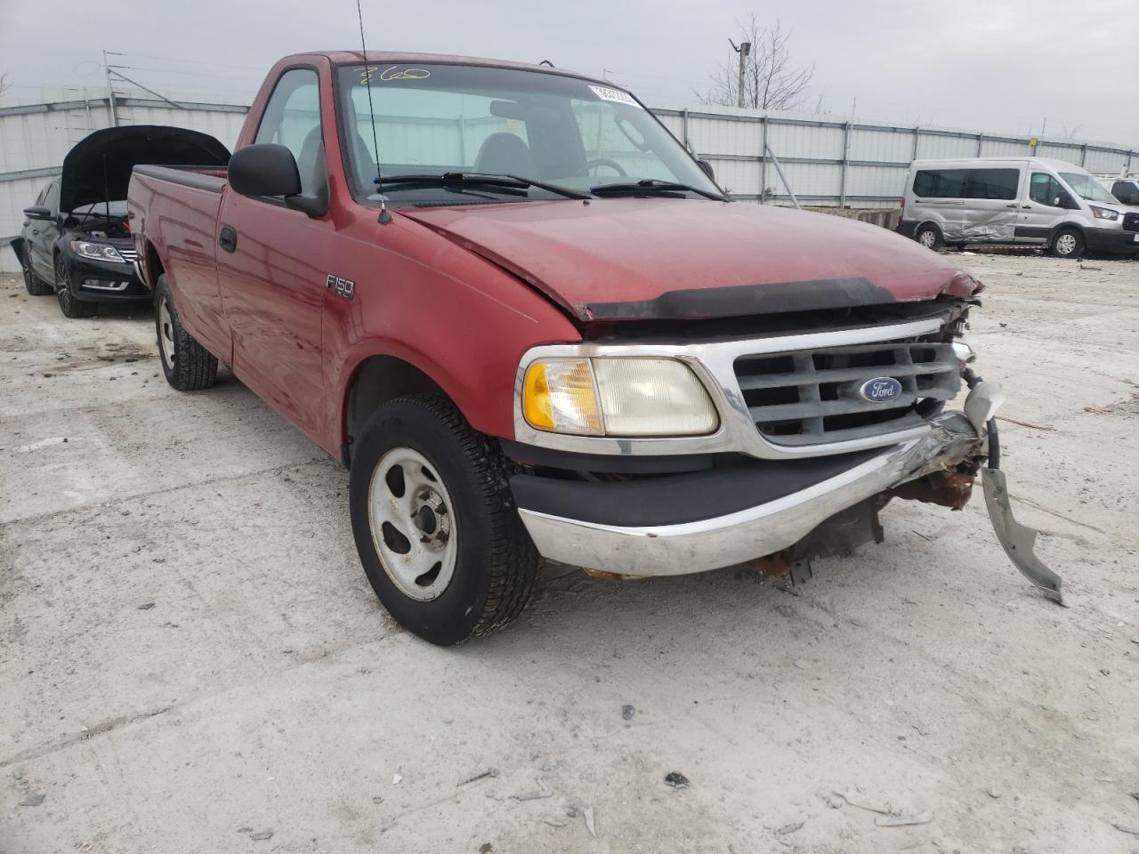 FORD F150 2002 with VIN 1FTRF17232NB89168 - Photo from auction