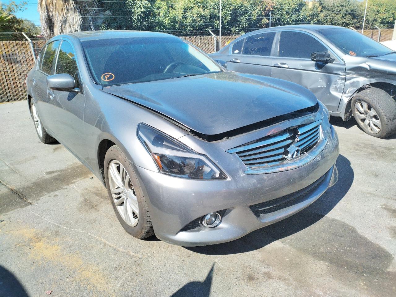 INFINITI G37 BASE 2013 with VIN JN1CV6AP6DM304576 - Photo from auction