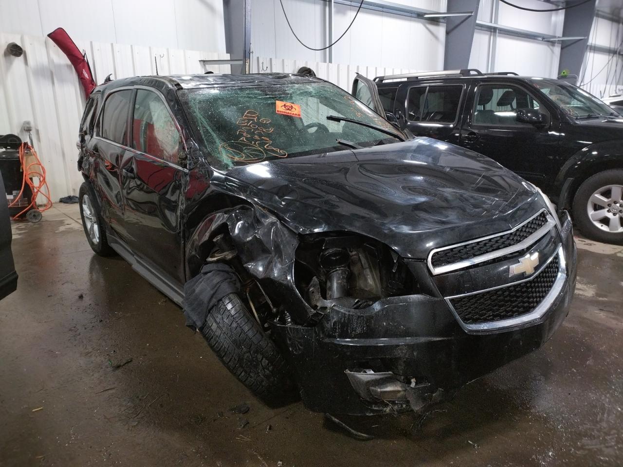 CHEVROLET EQUINOX LT 2013 with VIN 2GNFLEEK2D6116829 - Photo from auction