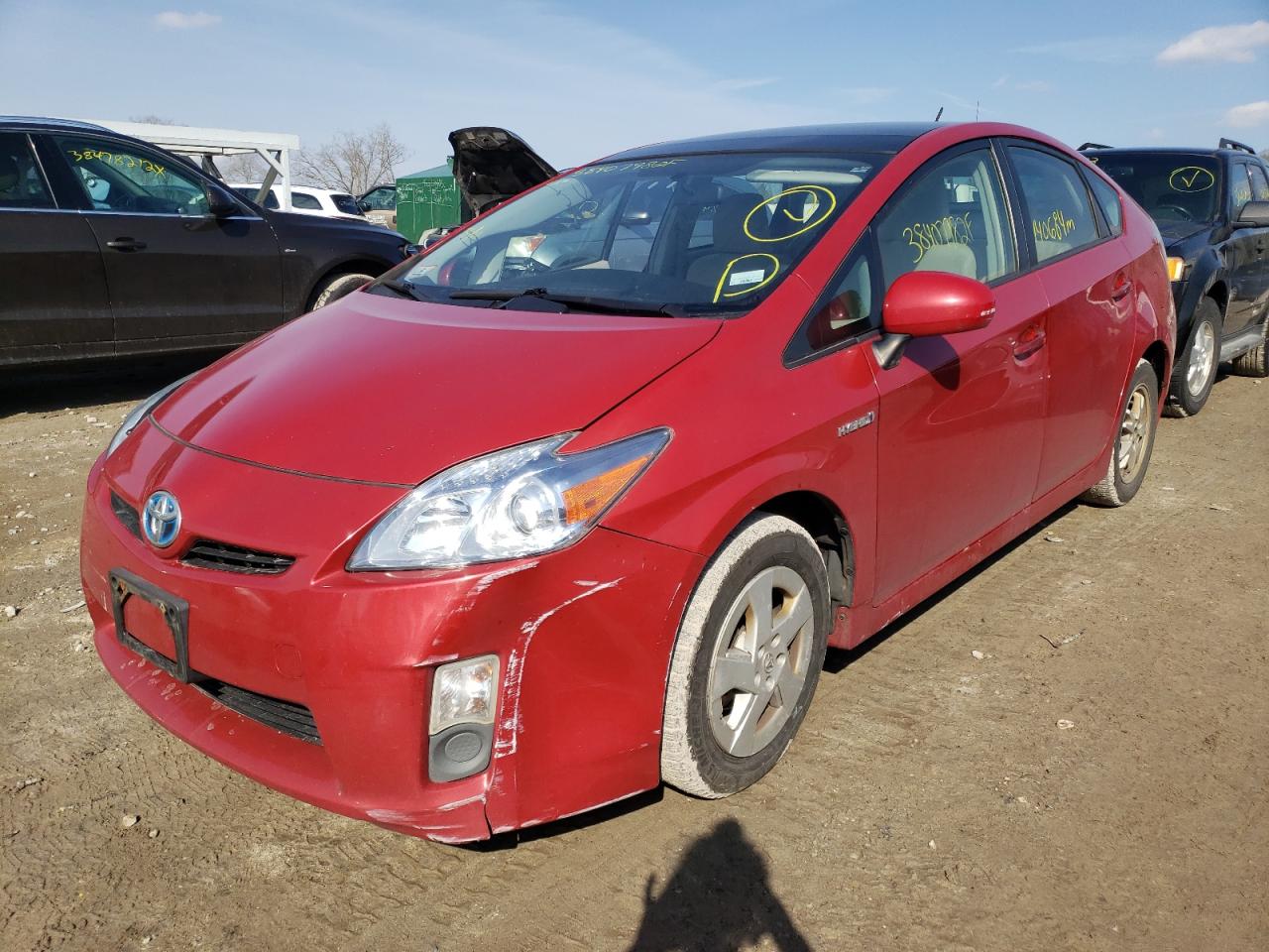 Photo 2 from auction – 2010 TOYOTA PRIUS with VIN JTDKN3DU0A5133015