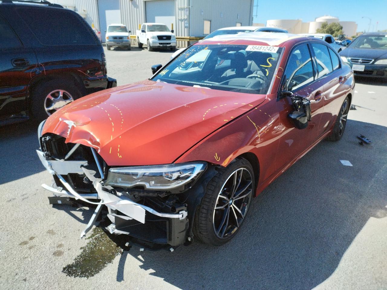 Photo 2 from auction – 2021 BMW M340I with VIN WBA5U7C09MFL43355