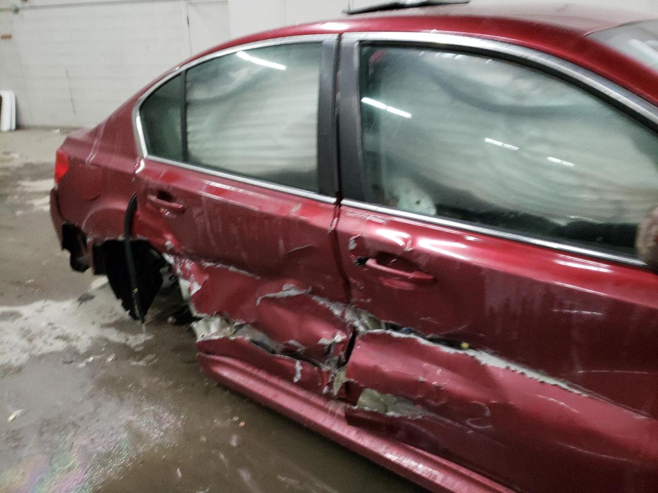 Photo 9 from auction – 2012 SUBARU LEGACY 2.5 with VIN 4S3BMBC66C3013069