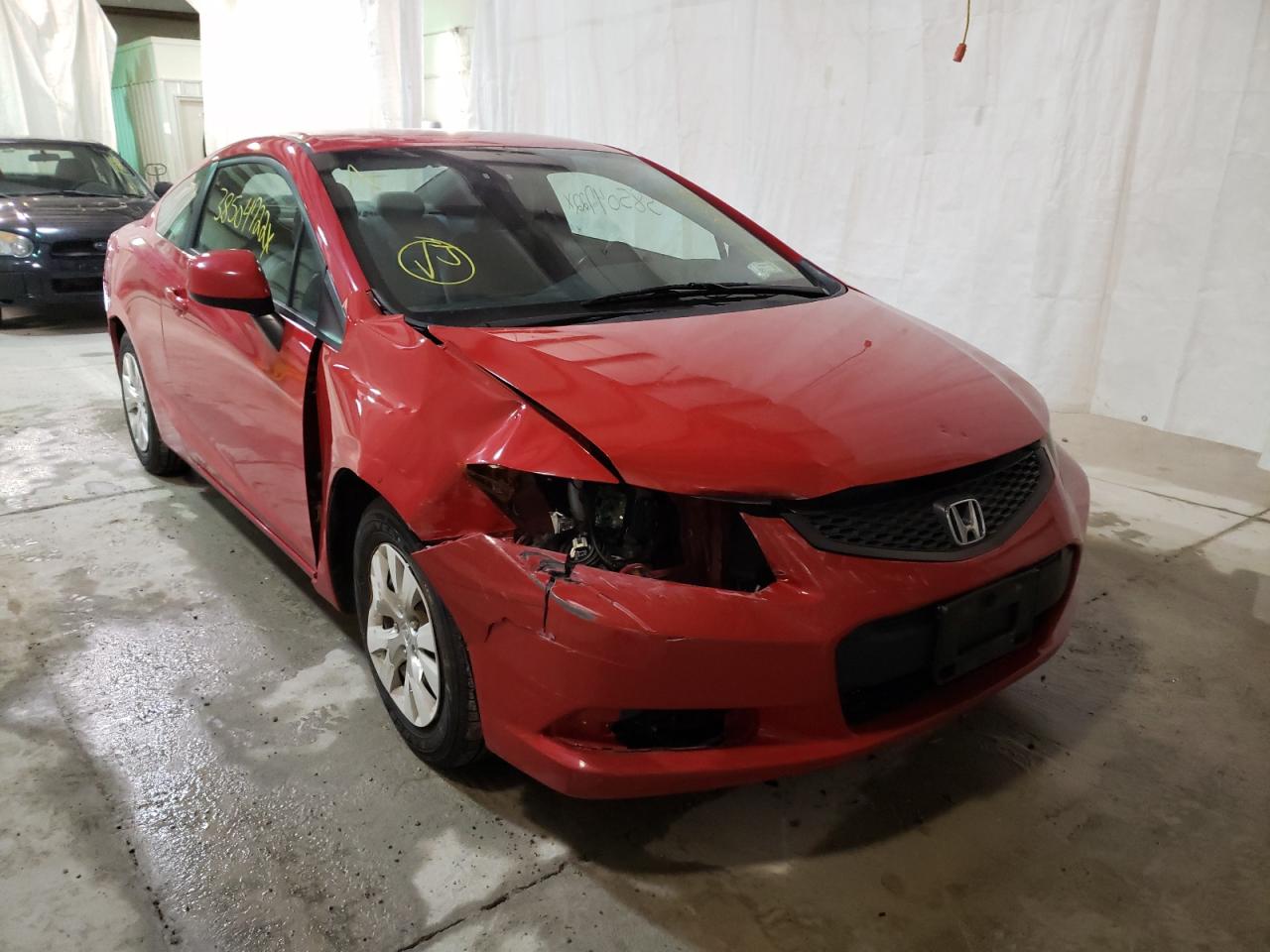 Photo 1 from auction – 2012 HONDA CIVIC LX with VIN 2HGFG3B56CH567427