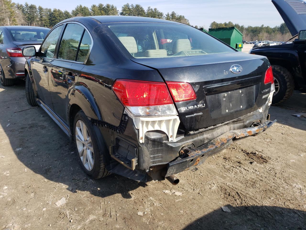 Фото 3 с аукциона – 2014 SUBARU LEGACY 2.5 с VIN 4S3BMBA69E3036075