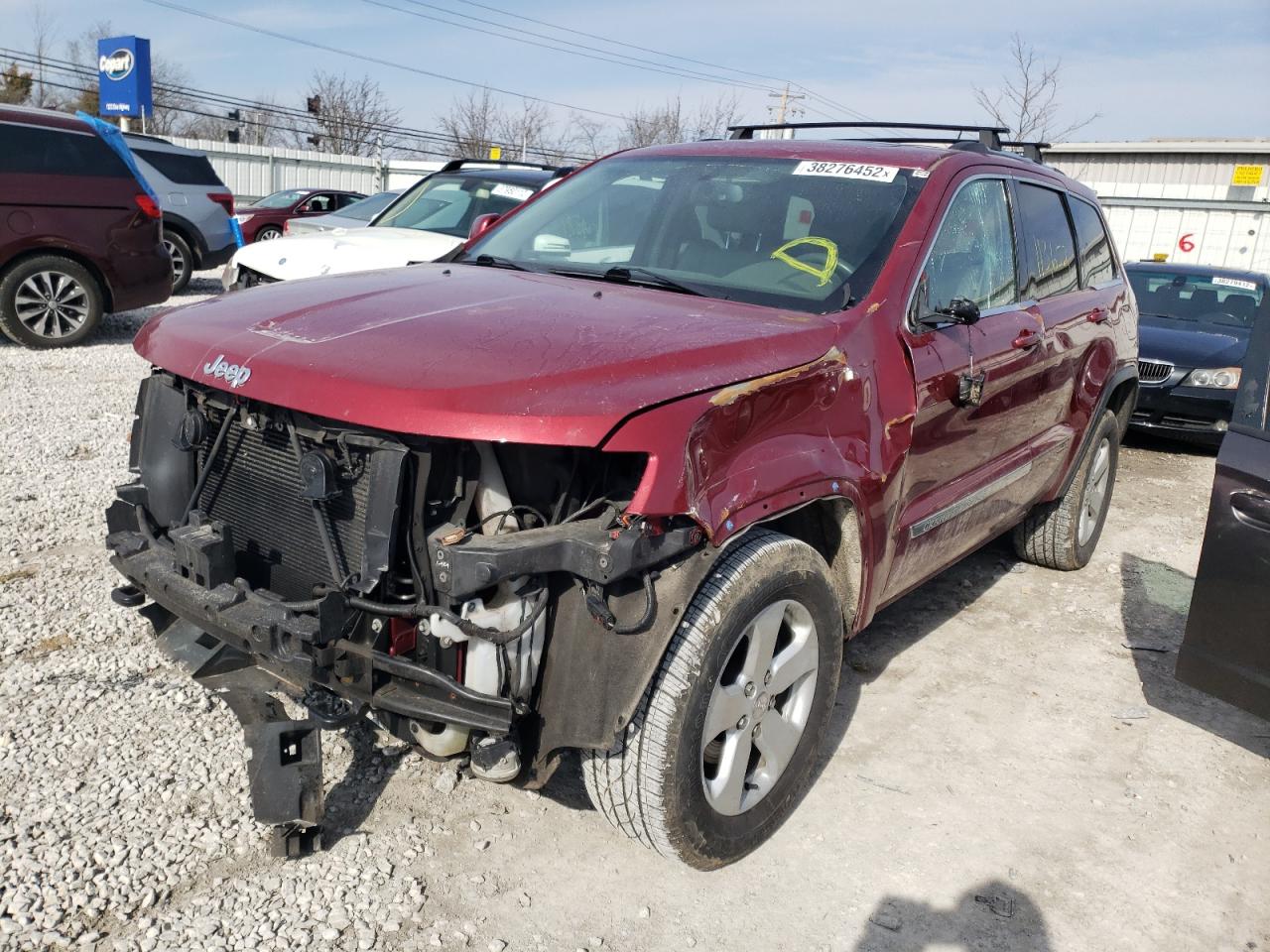 Photo 2 from auction – 2013 JEEP GRAND CHER with VIN 1C4RJFAG0DC650373
