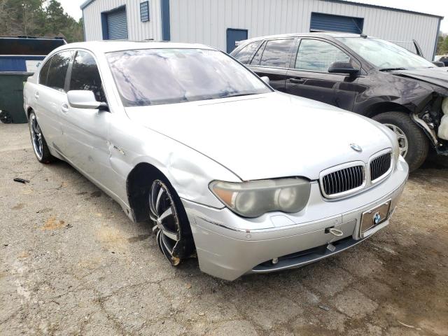 BMW 760 LI 2003 with VIN WBAGN83473DK10747 - Photo from auction