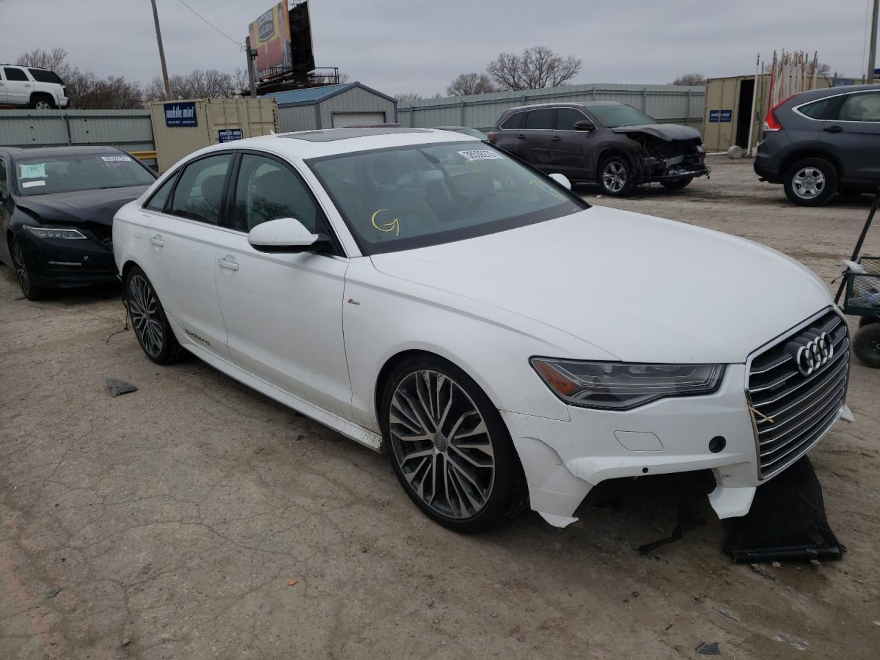 AUDI A6 PREMIUM 2016 with VIN WAUGFAFC6GN082282 - Photo from auction