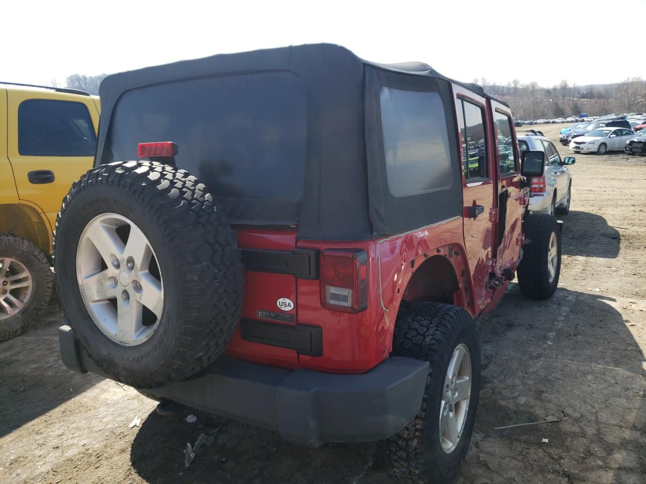 Photo 4 from auction – 2008 JEEP WRANGLER U with VIN 1J4GA69148L576432