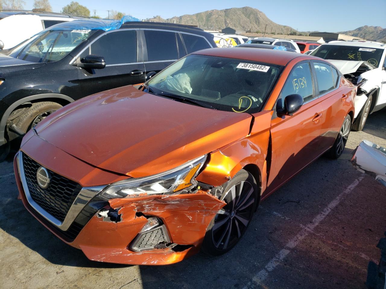 Photo 2 from auction – 2021 NISSAN ALTIMA SR with VIN 1N4BL4CV3MN359016