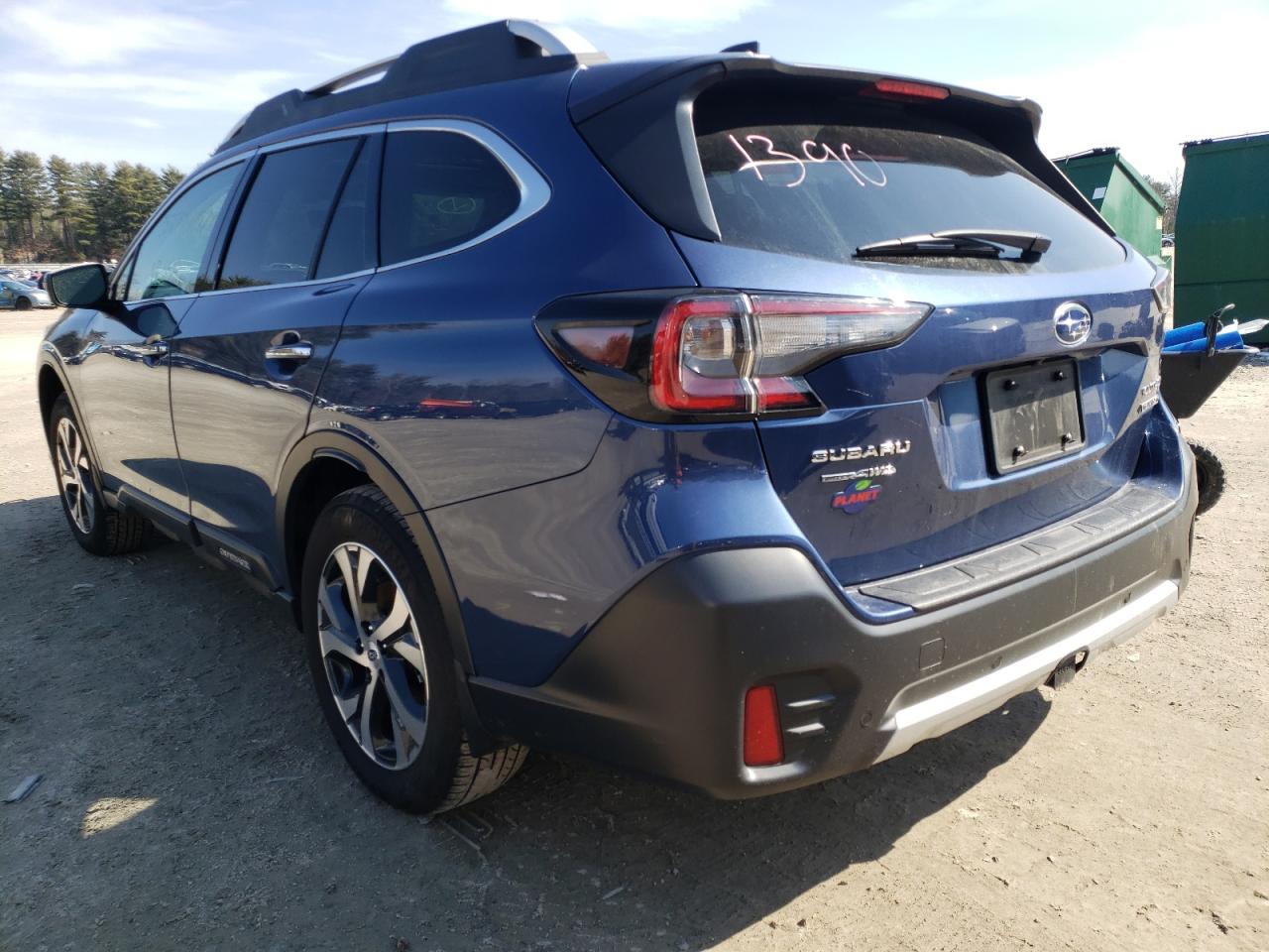 Photo 3 from auction – 2020 SUBARU OUTBACK TO with VIN 4S4BTGPD4L3243603