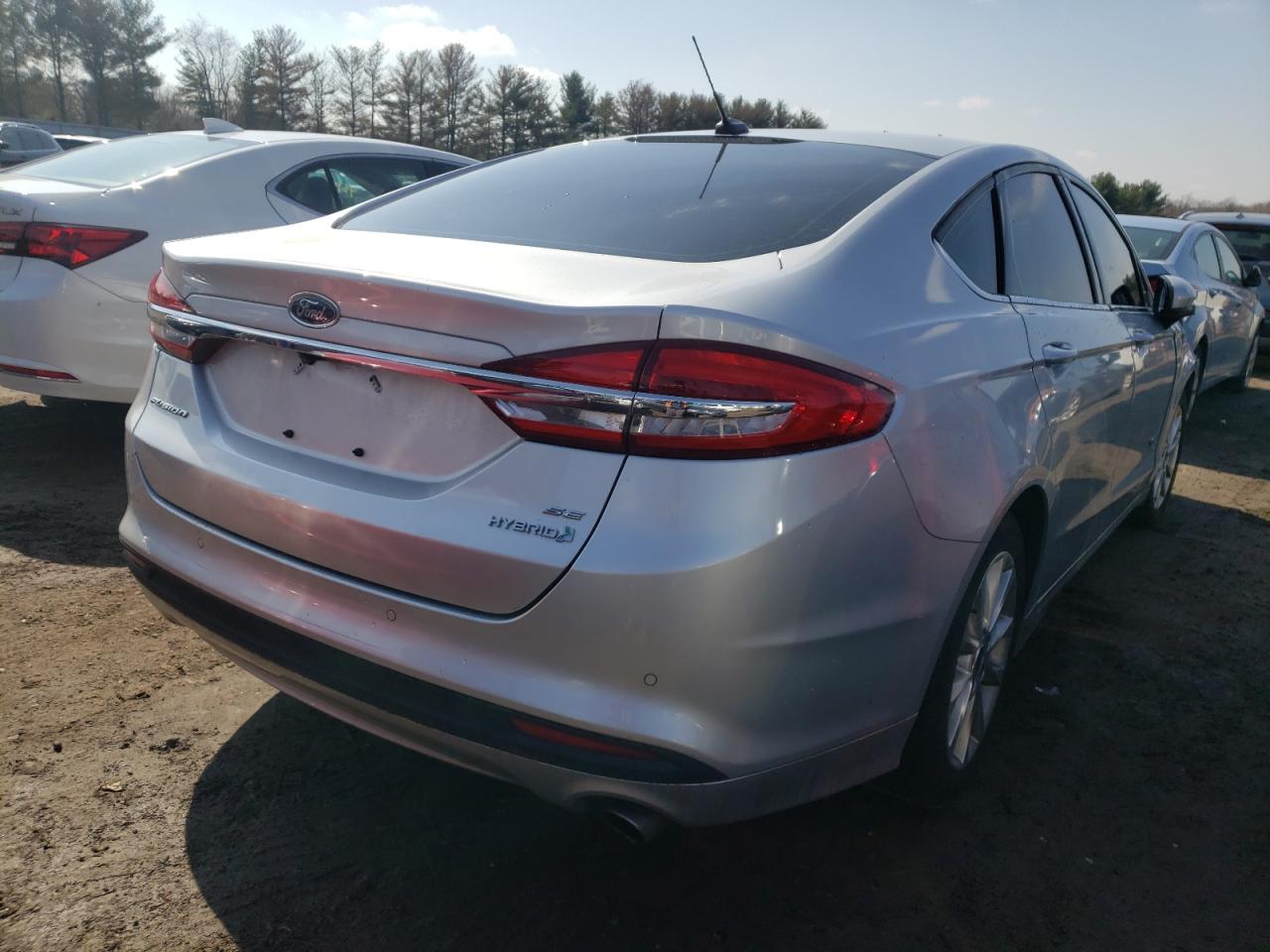 Photo 4 from auction – 2017 FORD FUSION SE with VIN 3FA6P0LU9HR114018