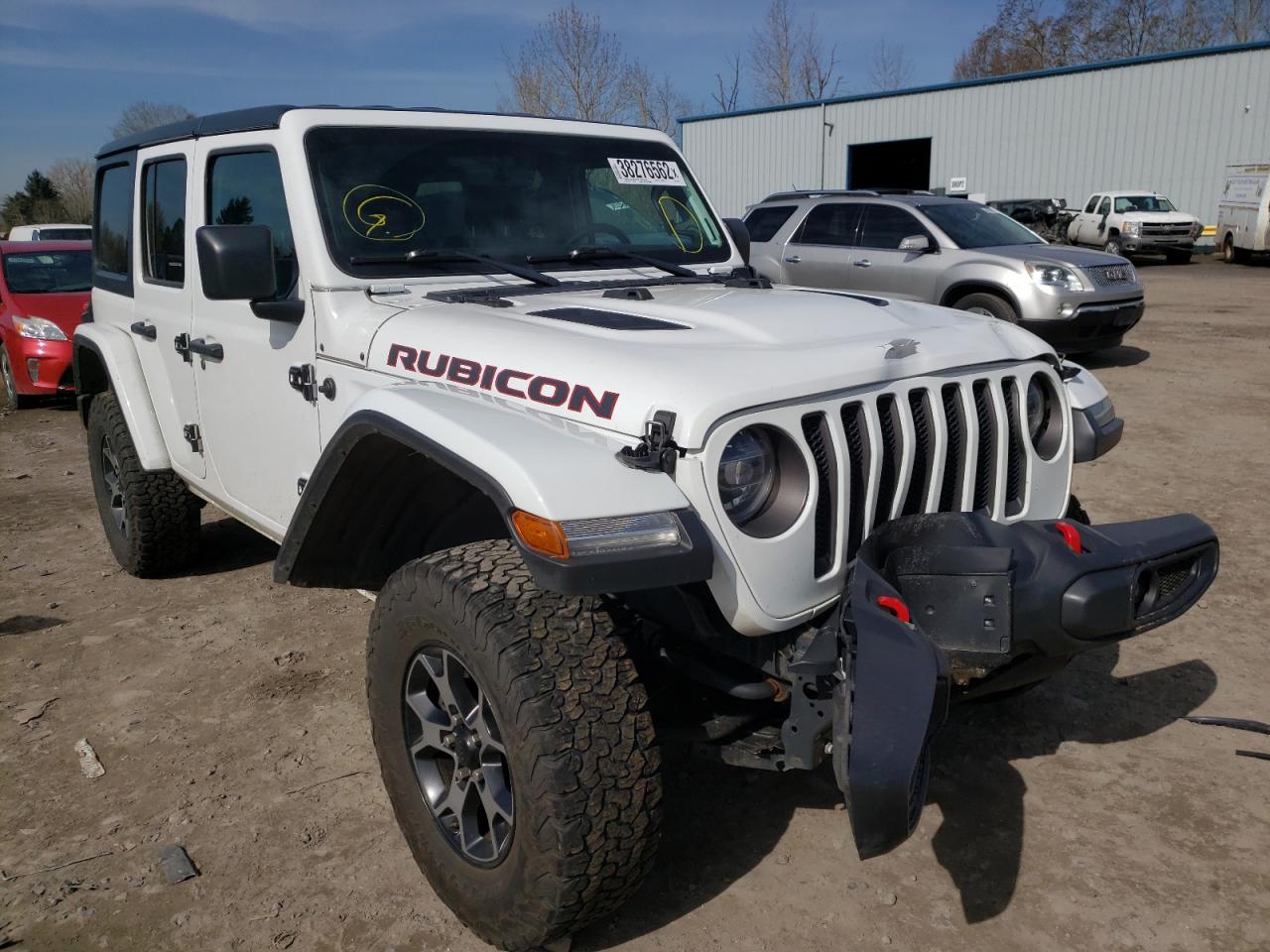 JEEP WRANGLER U 2018 with VIN 1C4HJXFG4JW149409 - Photo from auction