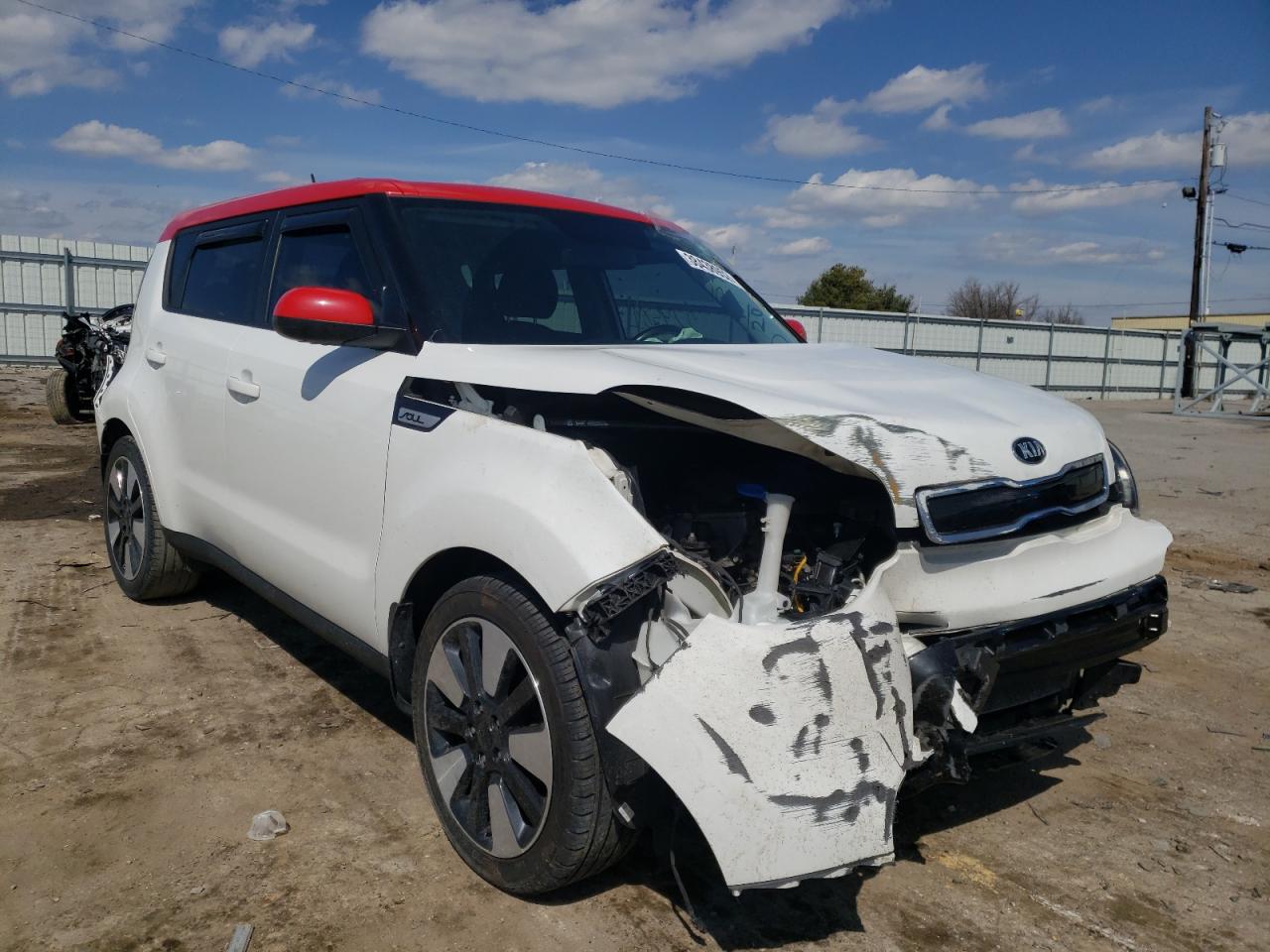 KIA SOUL + 2016 with VIN KNDJP3A56G7299457 - Photo from auction