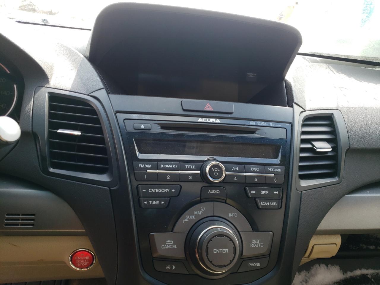 Photo 9 from auction – 2013 ACURA RDX TECHNO with VIN 5J8TB4H50DL004991