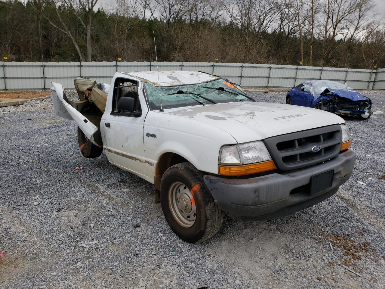 FORD RANGER 2000 with VIN 1FTYR10CXYPB88795 - Photo from auction