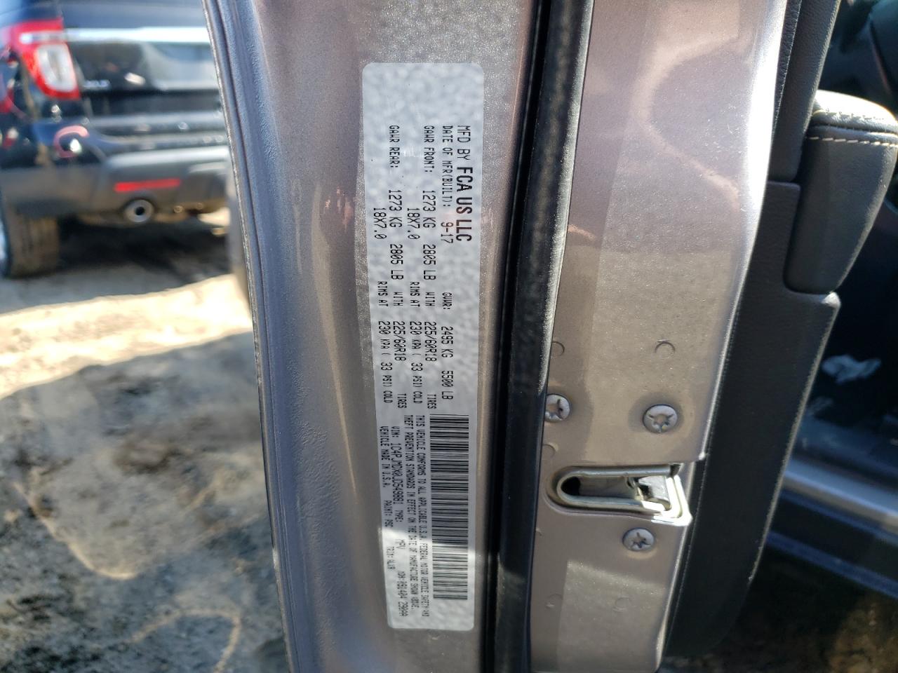 Photo 10 from auction – 2018 JEEP CHEROKEE L with VIN 1C4PJMDX0JD549881