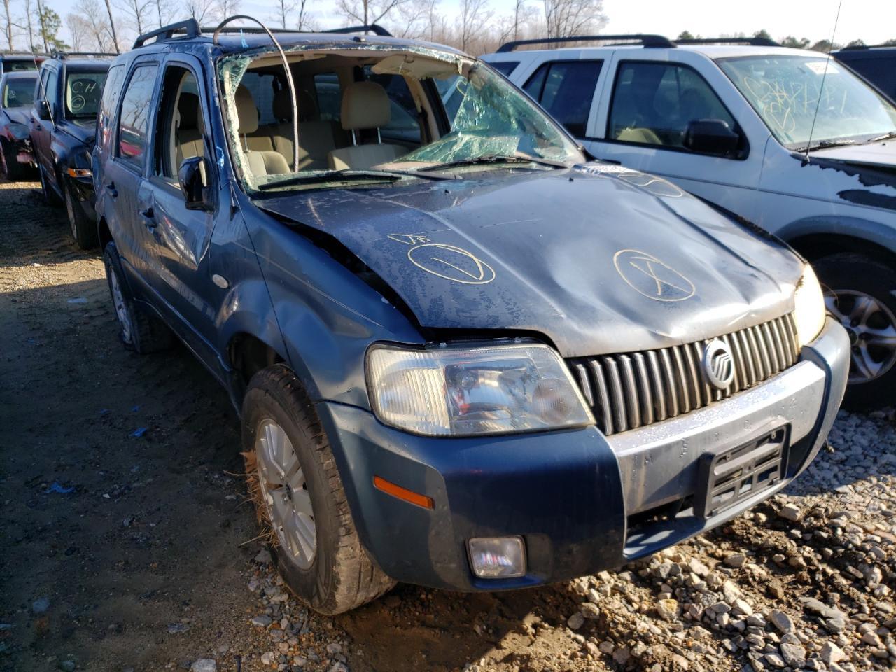 MERCURY MARINER 2005 with VIN 4M2YU56115DJ14796 - Photo from auction