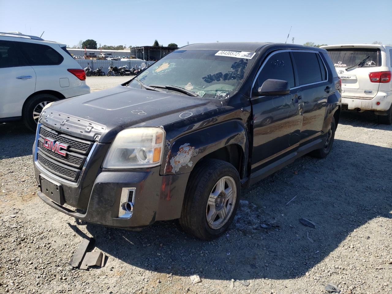 Photo 2 from auction – 2013 GMC TERRAIN SL with VIN 2GKALMEK6D6115166