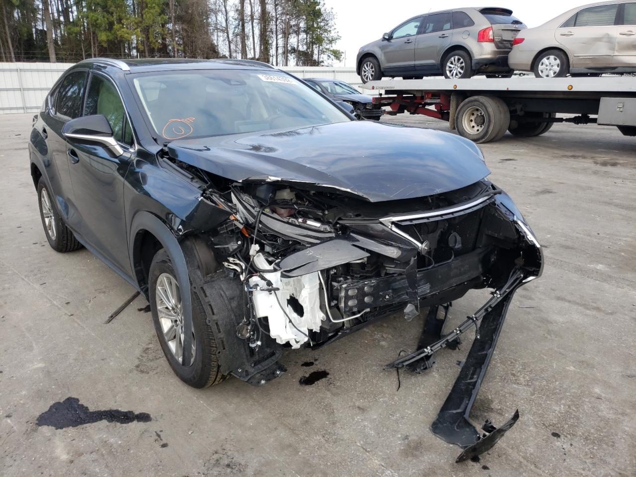 LEXUS NX 300 BAS 2021 with VIN JTJDARBZ0M2197158 - Photo from auction