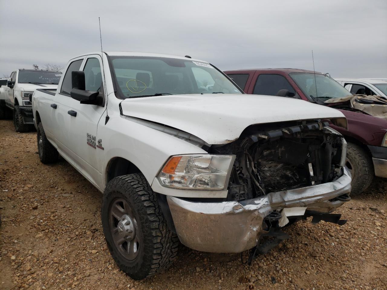 RAM 2500 ST 2018 with VIN 3C6UR4HL8JG259773 - Photo from auction
