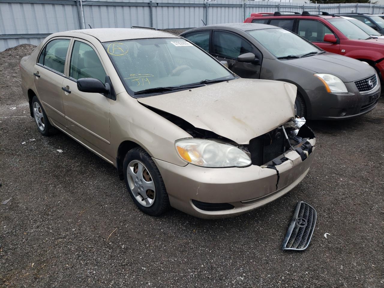 TOYOTA COROLLA CE 2006 with VIN 2T1BR32E06C667657 - Photo from auction