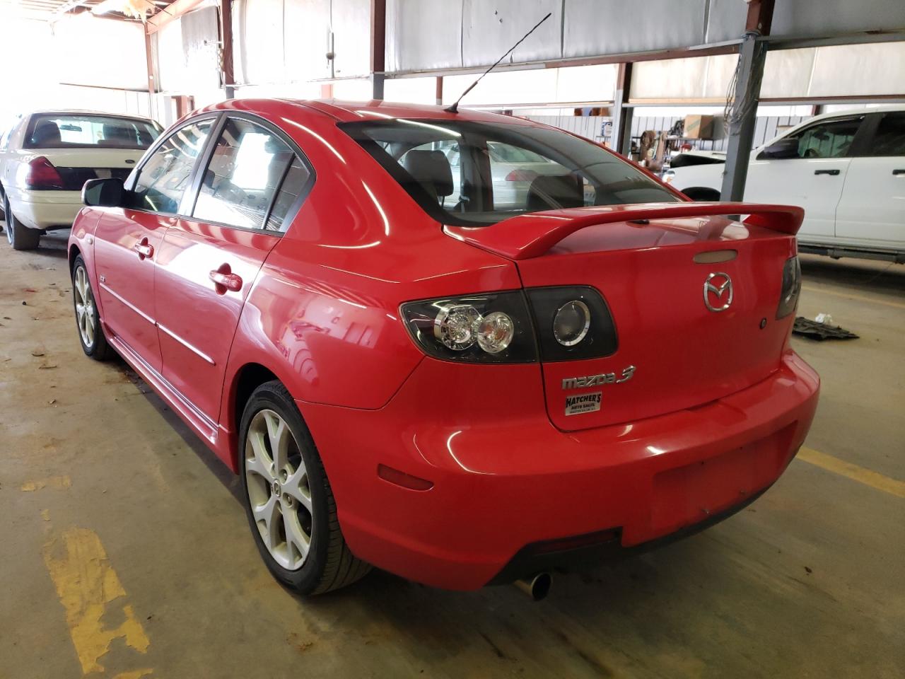 Photo 3 from auction – 2008 MAZDA 3 S with VIN JM1BK323781841363