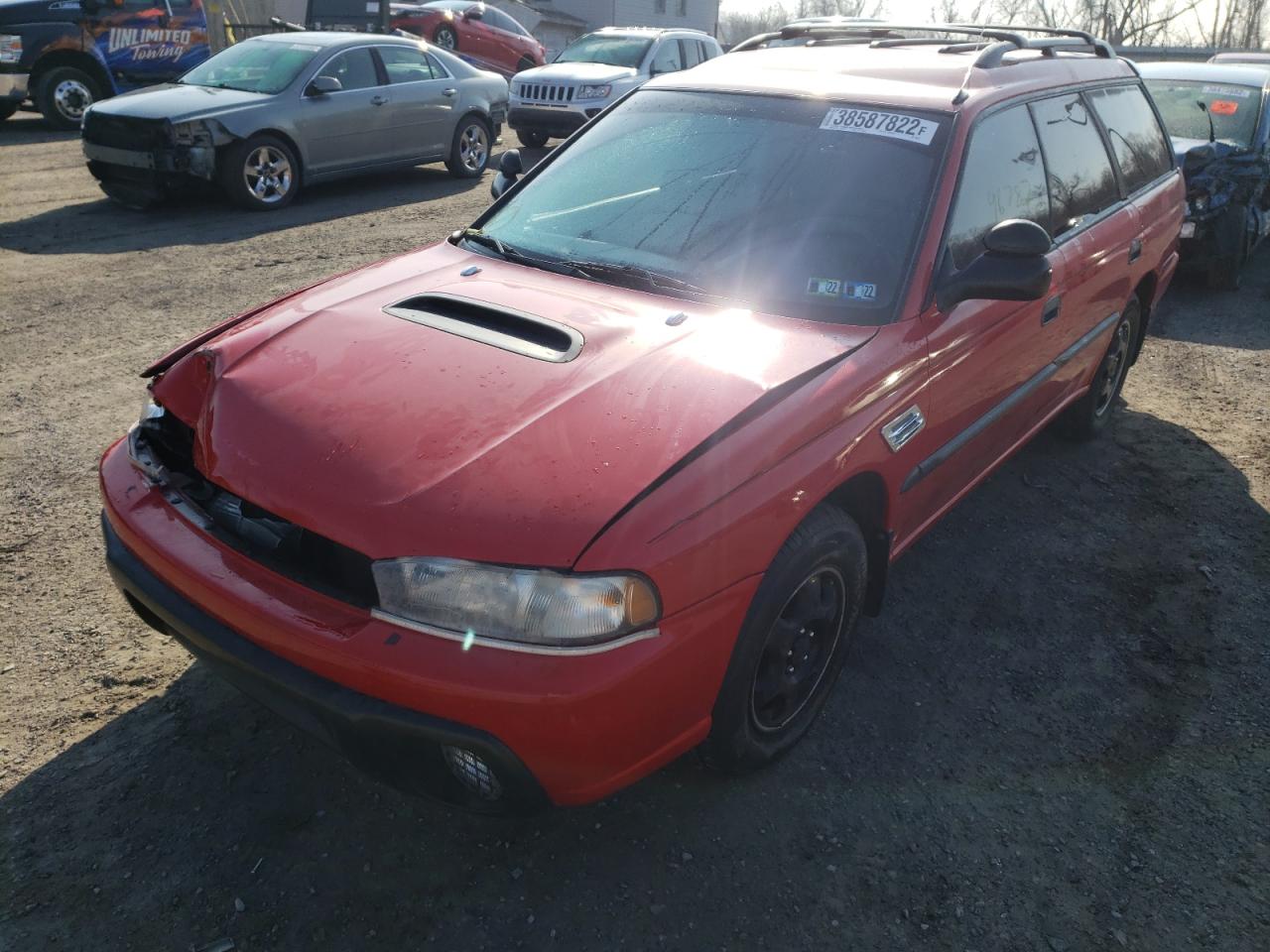 Photo 2 from auction – 1997 SUBARU LEGACY OUT with VIN 4S3BG6852V7600220